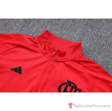 Felpa Della Tuta Flamengo Bambino 23-24 Rojo