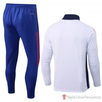 Tuta Da Track Felpa Lyon 21-22 Blanco