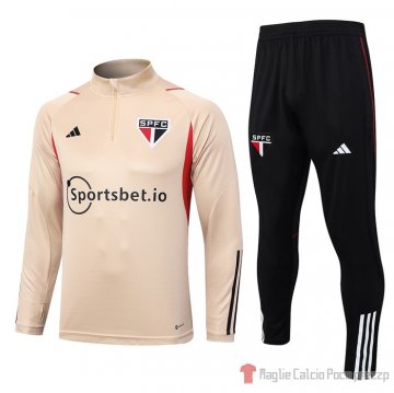 Felpa Della Tuta Sao Paulo 23-24 Amarillo Felpa Della Tuta Sao Paulo 23-24 Amarillo
