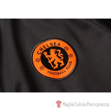 Giacca Chelsea 2019/2020 Nero e Arancione