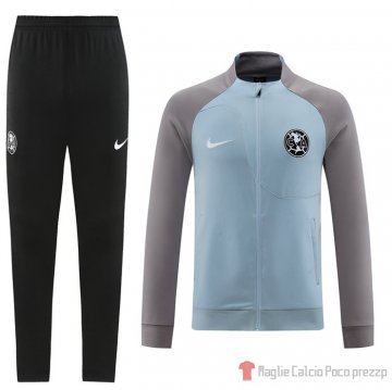 Giacca Della Tuta America 22-23 Azul Y Gris Giacca Della Tuta America 22-23 Azul Y Gris