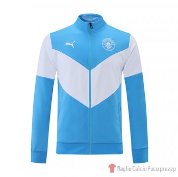 Giacca Manchester City 21-22 Blu Giacca Manchester City 21-22 Blu