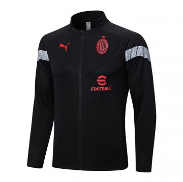 Giacca Milan 22-23 Negro Y Rojo Giacca Milan 22-23 Negro Y Rojo