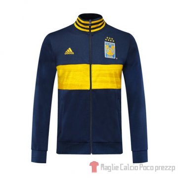 Giacca Tigres UANL 2019/2020 Blu e Giallo Giacca Tigres UANL 2019/2020 Blu e Giallo