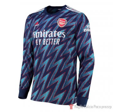 Maglia Arsenal Terza Manica Lunga 21-22 Maglia Arsenal Terza Manica Lunga 21-22