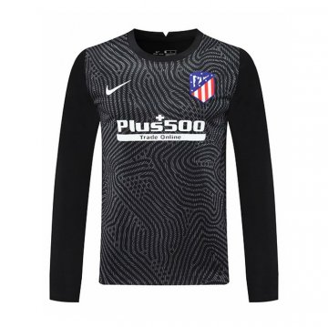 Maglia Atletico Madrid Portiere Manica Lunga 20-21 Nero Maglia Atletico Madrid Portiere Manica Lunga 20-21 Nero