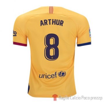Maglia Barcellona Giocatore Arthur Away 2019/2020 Maglia Barcellona Giocatore Arthur Away 2019/2020