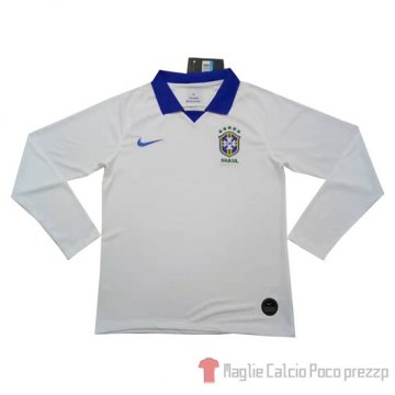 Maglia Brasile Away Manica Lunga 2019 Maglia Brasile Away Manica Lunga 2019