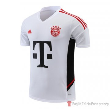 Maglia De Allenamento Bayern Munich 2022-23 Blanco