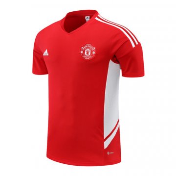 Maglia De Allenamento Manchester United 2022-23 Rojo Maglia De Allenamento Manchester United 2022-23 Rojo