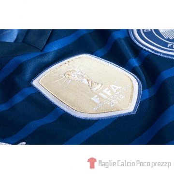 Maglia Germania Portiere Manica Lunga 2018 Blu