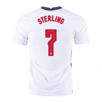 Maglia Inghilterra Giocatore Sterling Home 20-21 Maglia Inghilterra Giocatore Sterling Home 20-21