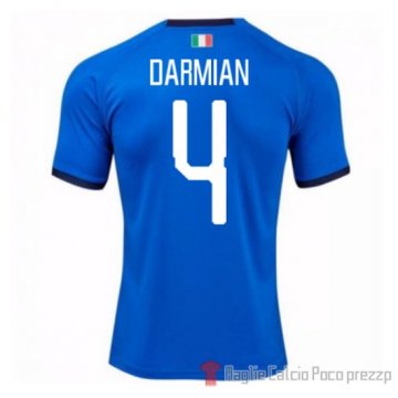 Maglia Italia Giocatore Darmian Home 2018 Maglia Italia Giocatore Darmian Home 2018