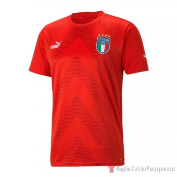Maglia Italia Portiere 2022 Rosso Maglia Italia Portiere 2022 Rosso
