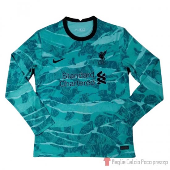 Maglia Liverpool Away Manica Lunga 20-21 - Clicca l'immagine per chiudere