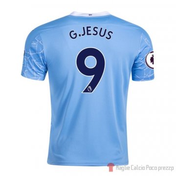 Maglia Manchester City Giocatore G.jesus Home 20-21 Maglia Manchester City Giocatore G.jesus Home 20-21