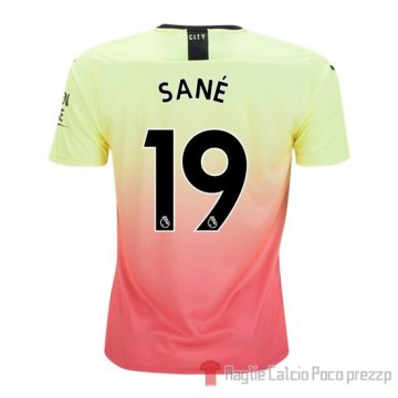 Maglia Manchester City Giocatore Sane Terza 2019/2020 Maglia Manchester City Giocatore Sane Terza 2019/2020