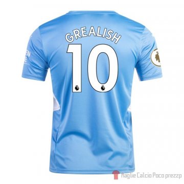 Maglia Manchester City Giocatore Grealish Home 21-22 Maglia Manchester City Giocatore Grealish Home 21-22