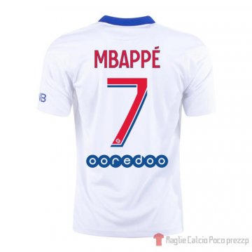 Maglia Paris Saint-germain Giocatore Mbappe Away 20-21 Maglia Paris Saint-germain Giocatore Mbappe Away 20-21