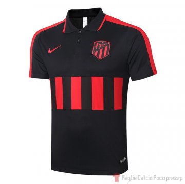 Maglia Polo Atletico Madrid 2020/2021 Nero Maglia Polo Atletico Madrid 2020/2021 Nero