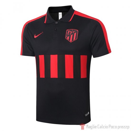 Maglia Polo Atletico Madrid 2020/2021 Nero - Clicca l'immagine per chiudere