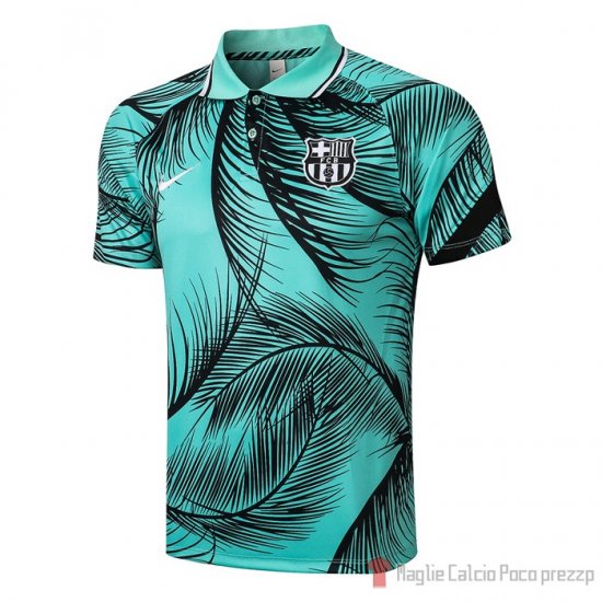 Maglia Polo Barcellona 2021 Verde - Clicca l'immagine per chiudere