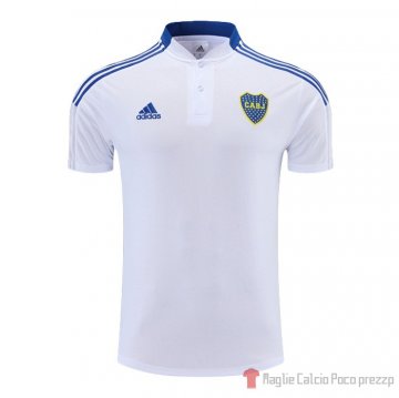 Maglia Polo Boca Juniors 22-23 Bianco Maglia Polo Boca Juniors 22-23 Bianco