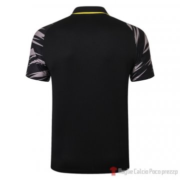 Maglia Polo Borussia Dortmund 20-21 Nero