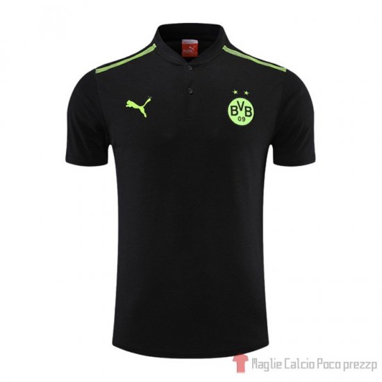 Maglia Polo Borussia Dortmund 2022-23 Nero - Clicca l'immagine per chiudere