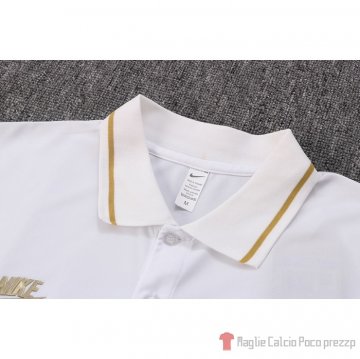 Maglia Polo Brasile 22-23 Bianco