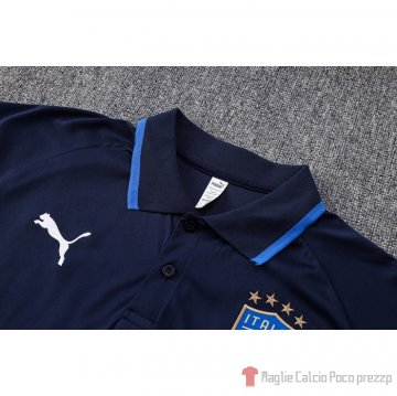 Maglia Polo Del Italia 2022-23 Azul Marino