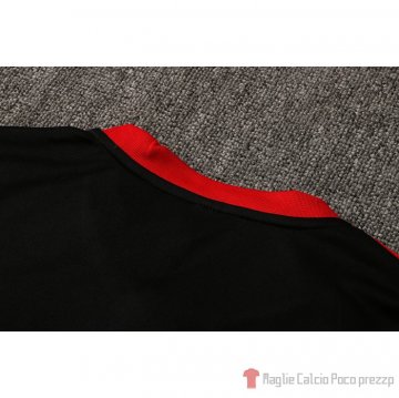 Maglia Polo Manchester United 21-22 Nero