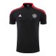 Maglia Polo Manchester United 22-23 Nero E Rosso