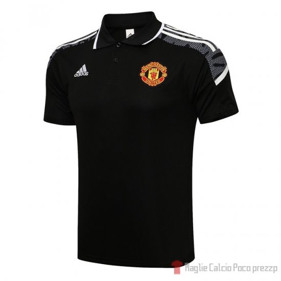 Maglia Polo Manchester United Ucl 21-22 Nero - Clicca l'immagine per chiudere