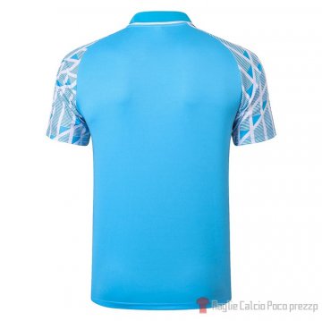 Maglia Polo Marsiglia 2020-2021 Blu