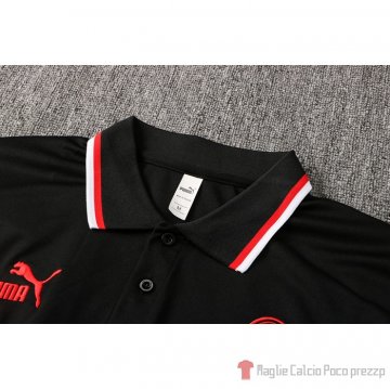 Maglia Polo Milan 21-22 Nero