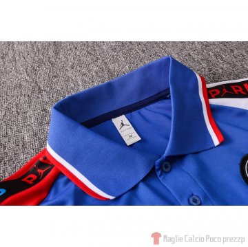 Maglia Polo Paris Saint-Germain 2020/2021 Blu