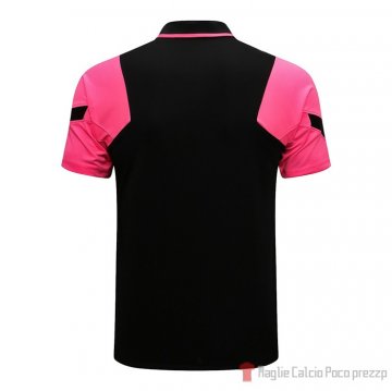 Maglia Polo Paris Saint-germain 21-22 Nero E Rosa