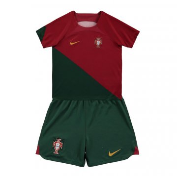 Maglia Portogallo Home Bambino 2022 Maglia Portogallo Home Bambino 2022