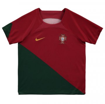 Maglia Portogallo Home Bambino 2022