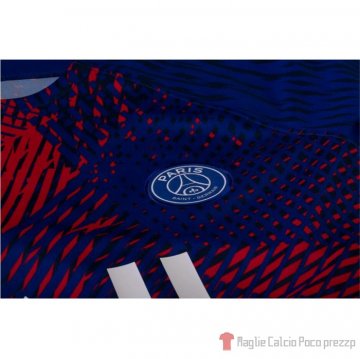 Maglia Pre-partita Del Paris Saint-germain 2022 Azul Y Rojo