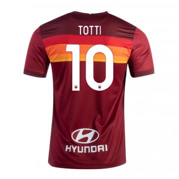 Maglia Roma Giocatore Totti Home 20-21 Maglia Roma Giocatore Totti Home 20-21