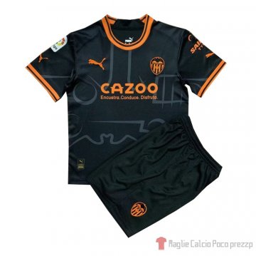 Maglia Valencia Away Bambino 22-23 Maglia Valencia Away Bambino 22-23