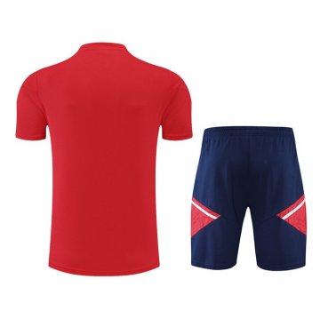 Tuta Da Track Arsenal Manica Corta 22-23 Rosso - Pantalon Corto