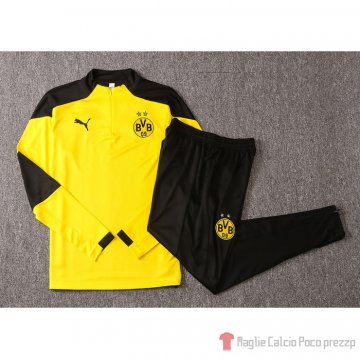 Tuta Da Track Felpa Borussia Dortmund 20-21 Giallo