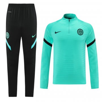 Tuta Da Track Felpa Inter 2021-2022 Verde Tuta Da Track Felpa Inter 2021-2022 Verde