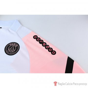 Tuta Da Track Felpa Paris Saint-germain 2021-2022 Bianco