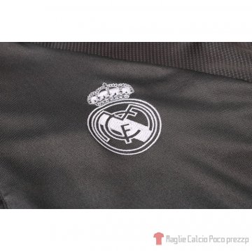 Tuta Da Track Felpa Real Madrid Bambino 20-21 Grigio