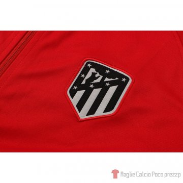 Tuta Da Track Giacca Atletico Madrid 2021-22 Rosso