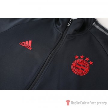 Tuta Da Track Giacca Bayern Munich 2020-21 Nero